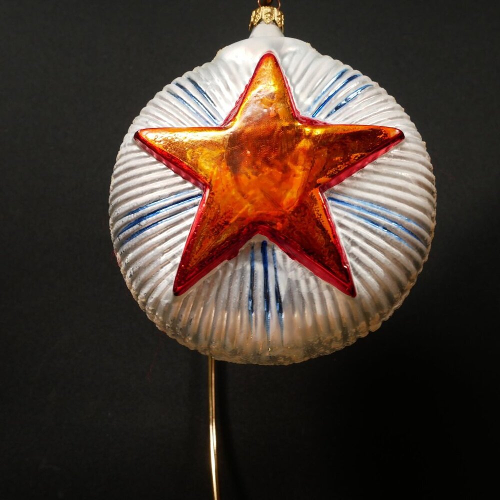 Christopher Radko 1996 Big Star Ornament 96-219-0 Rare Vintage OOP - Picture 4 of 5